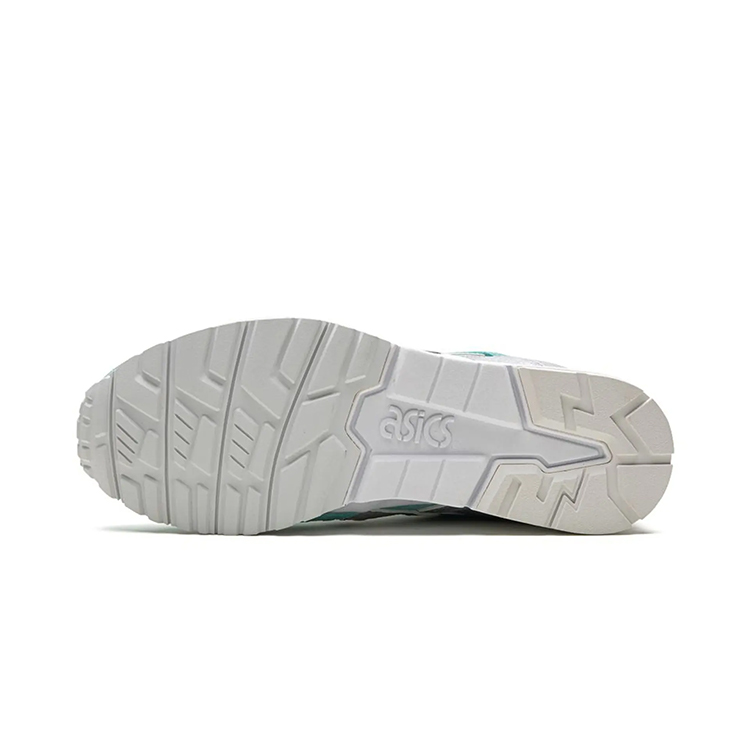 Кроссовки ASICS Gel-Lyte 5 (сине-серые) — 水蓝/白/灰色 — фото 5