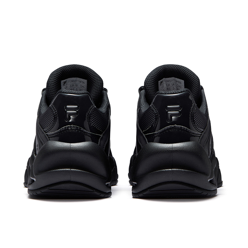 Женские кроссовки Fila Fusion Jagger 2050 (черные) — 骏马黑 — фото 4
