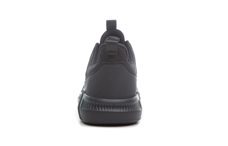 Erke Fabric Cushioning Slip Resistant Abrasion Resistant Low top Running Shoes Men’s Black