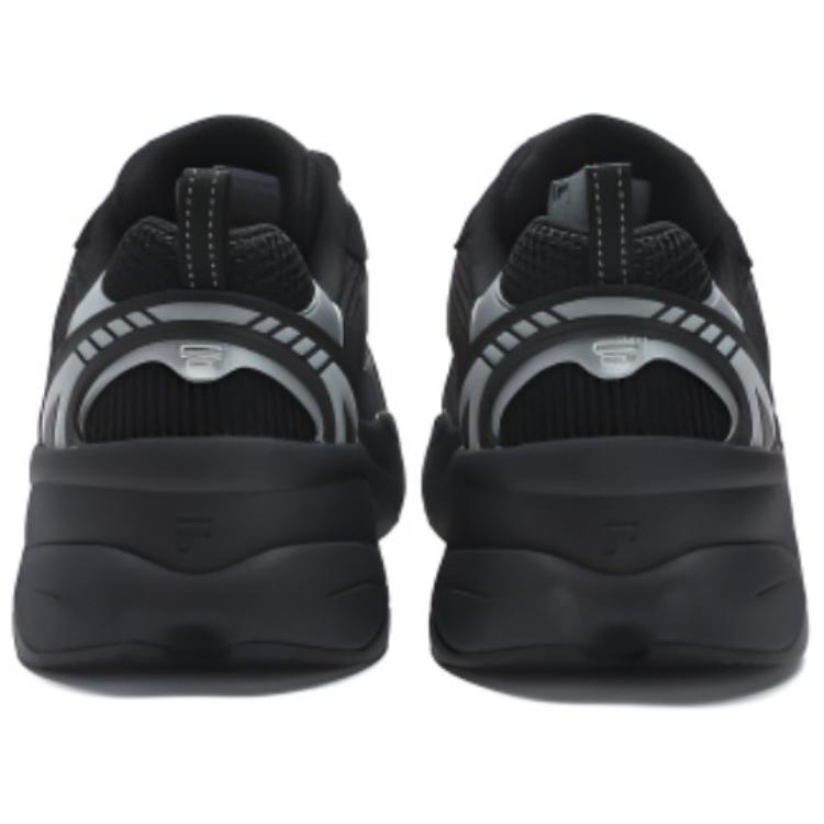 Женские кроссовки Fila FUSION UNIQUE (черные) — Чёрный — фото 5
