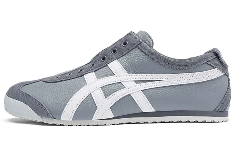 Onitsuka Tiger MEXICO 66 Slip Resistant Lightweight Non slip Lightweight Low top Casual Shoes Unisex Concrete Gray