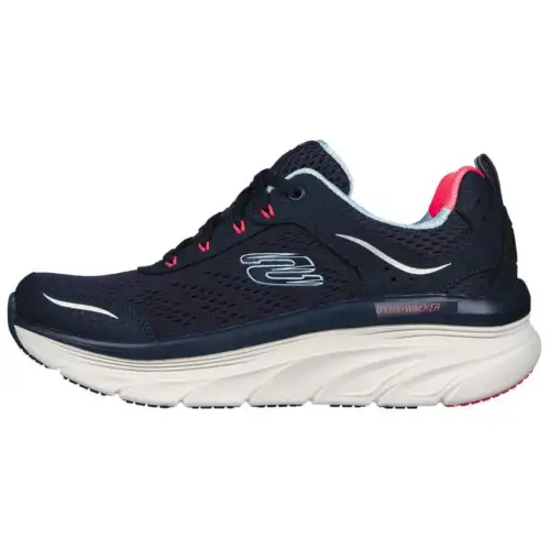 Skechers D'lux Walker Cushioning, Wear Resistant Low top Casual Shoes Women's Black