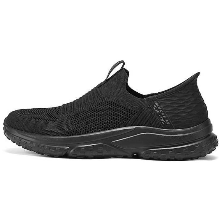 Skechers Solvano Abrasion Resistant Low top Casual Shoes Men’s Black