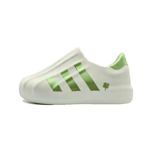 Adidas Originals AdiFOM Superstar Four Leaf Clover Youth Low top Casual Shoes Unisex Metallic Green