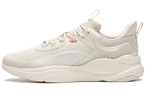 Li Ning Liuyun Textile, Synthetic Leather Cushioning Slip Resistant Abrasion Resistant Low top Casual Shoes Women's