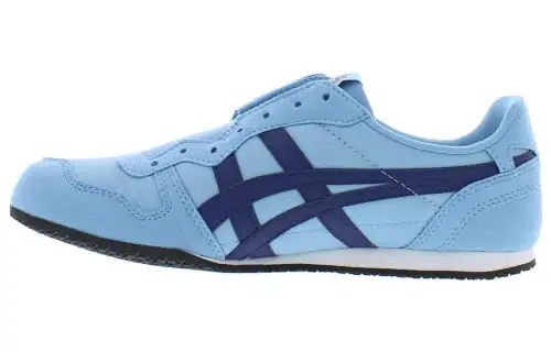 Onitsuka Tiger Serrano Cushioning Slip Resistant Abrasion Resistant Low top Casual Shoes Unisex Blue