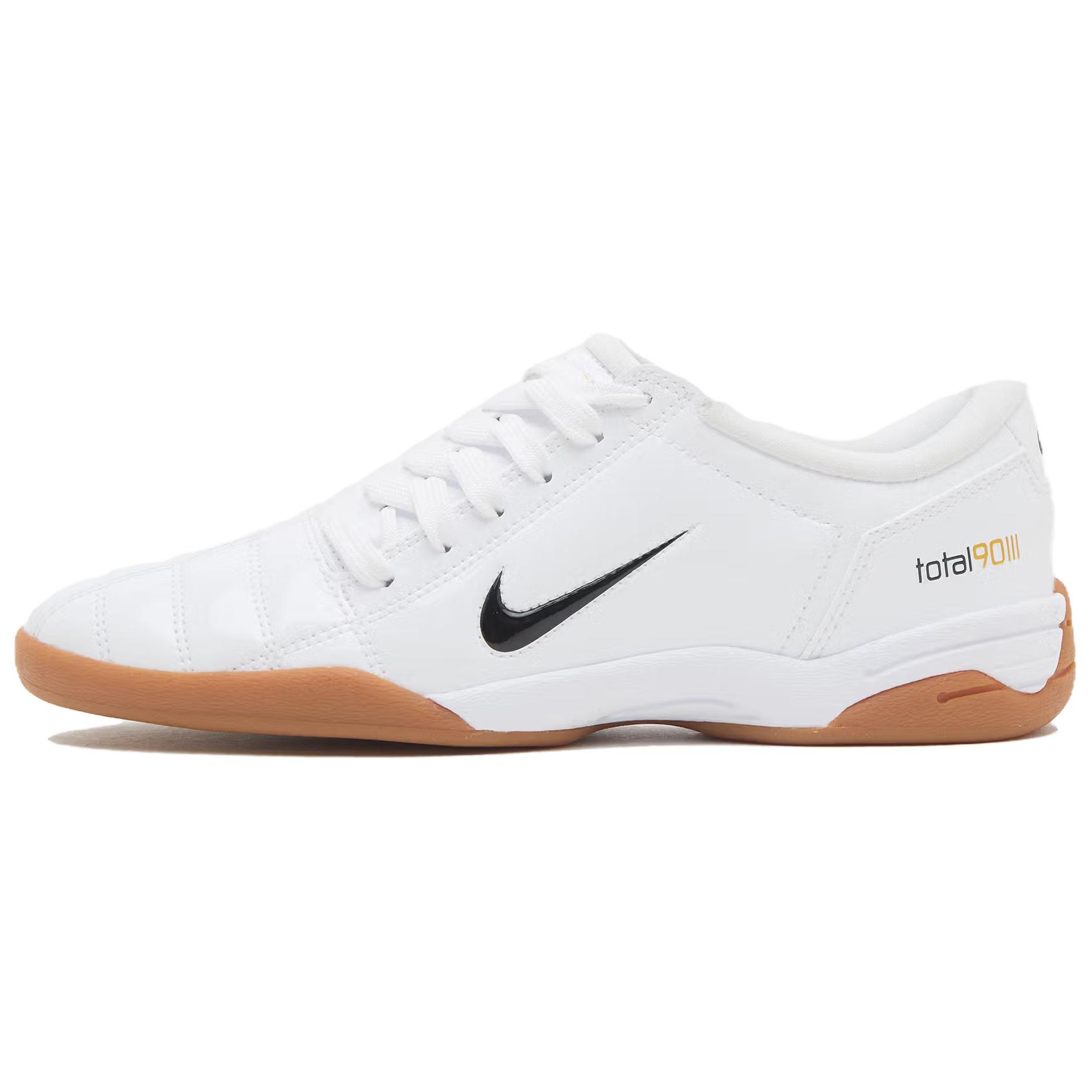 Nike Total 90 IIl versatile and comfortable wear-resistant football shoes for women white