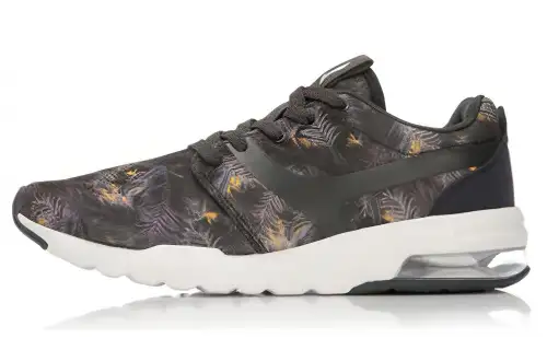 Li Ning Cushioning Slip Resistant Abrasion Resistant Low top Casual Shoes Men's Black