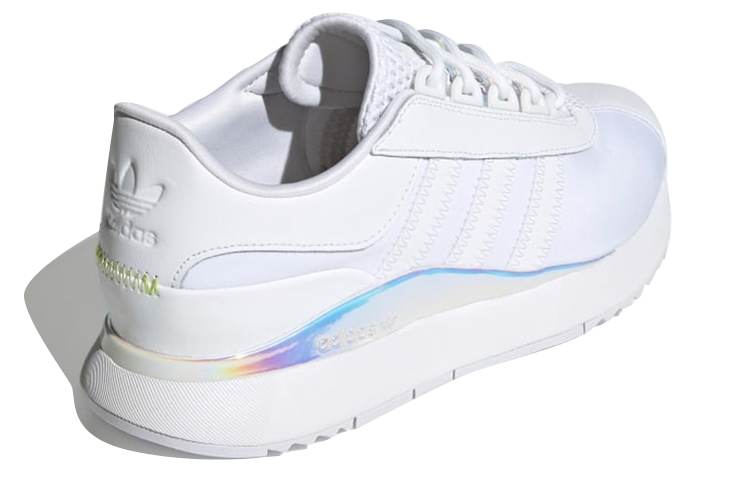 Женские кроссовки adidas originals Sl Andridge (белые с фиолетовым) — Белый / фиолетовый — фото 4