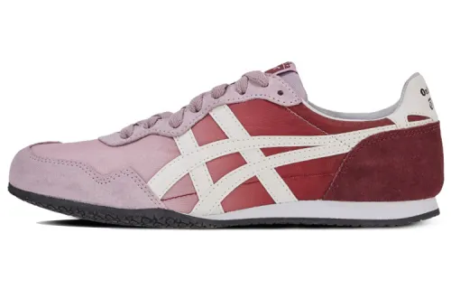 Onitsuka Tiger SERRANO Casual Shoes Unisex Low Top Pink/White/Purple/Black