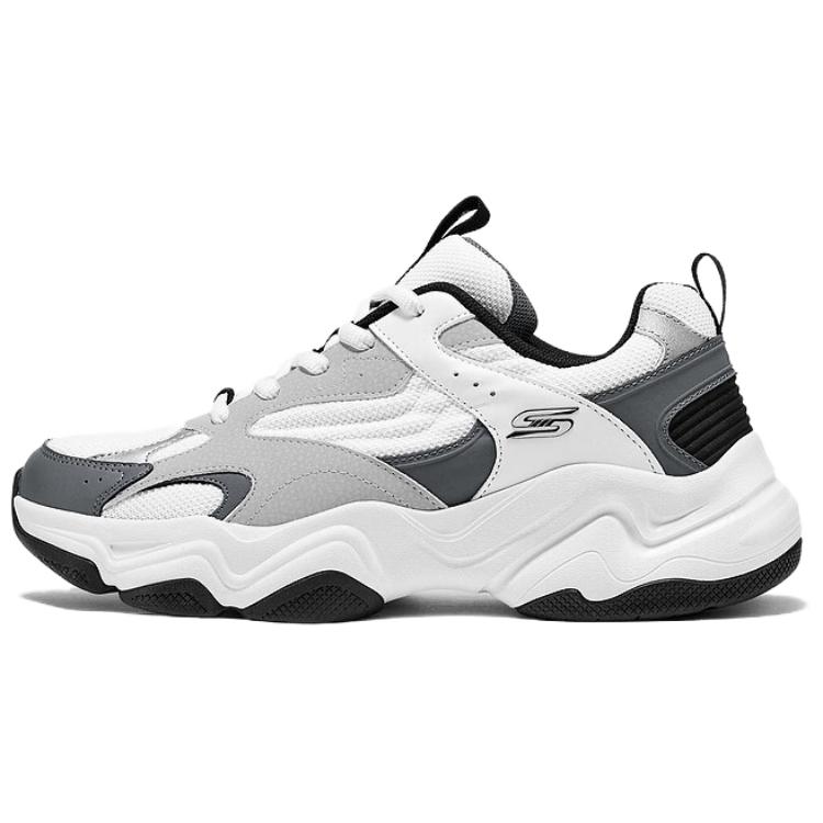 Мужские кроссовки Skechers Skechers DLITES (белые с многоцветным)