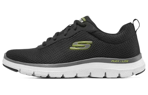 Skechers Flex Advantage 4.0 Textile, Mesh Low top Casual Shoes Men's Black