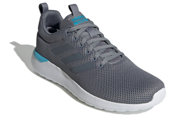 Мужские кроссовки adidas Neo Lite Racer Cln (серо-белые) — фото 3