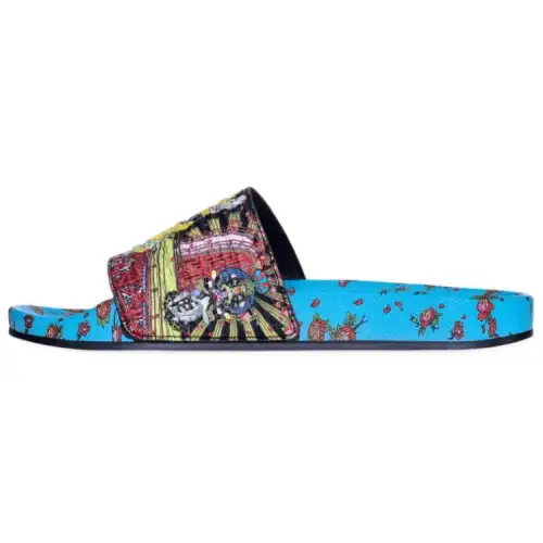Adidas Adilette Slides Tanaami Signal Cyan
