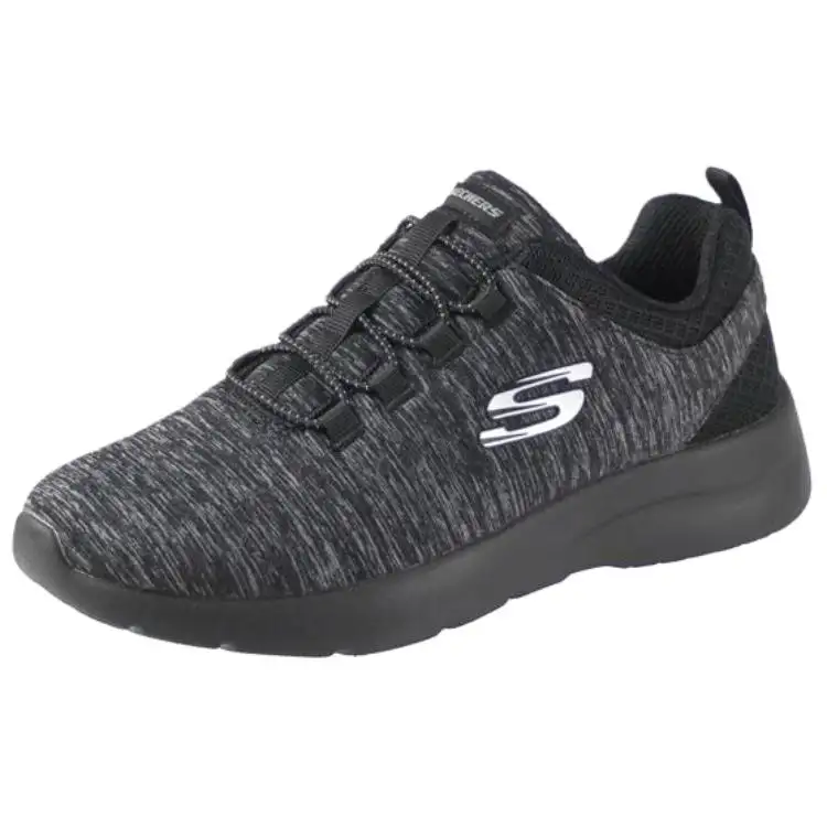 Skechers Abrasion Resistant Low top Running Shoes Women's Black