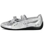 PUMA Speedcat Collection Lightweight Low top Casual Shoes Women's Silver White
