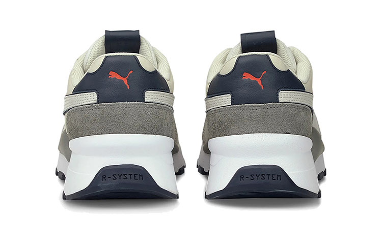 Кроссовки PUMA RS 2.0 Base Sd (хаки, синий, серый, красный, белый) — Хаки / синий / серый / красный / белый — фото 4