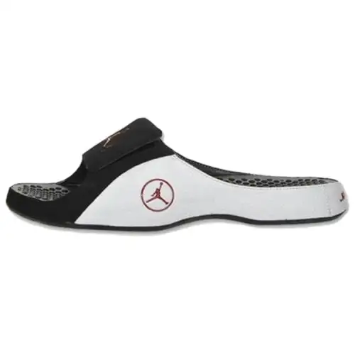 Jordan AIR JORDAN ALPHA Slide Slippers Unisex Black White