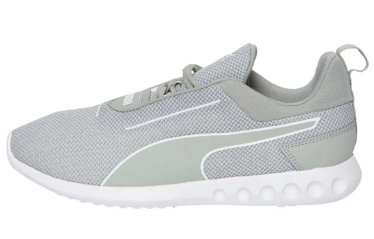 PUMA Carson 2 Concave Cushioning Abrasion Resistant Breathable Low top Casual Shoes Men's Gray