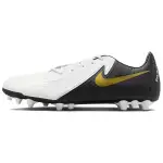 Nike Phantom GX AG Artificial Ground Slip Resistant Abrasion Resistant Soccer Shoes Unisex White Black