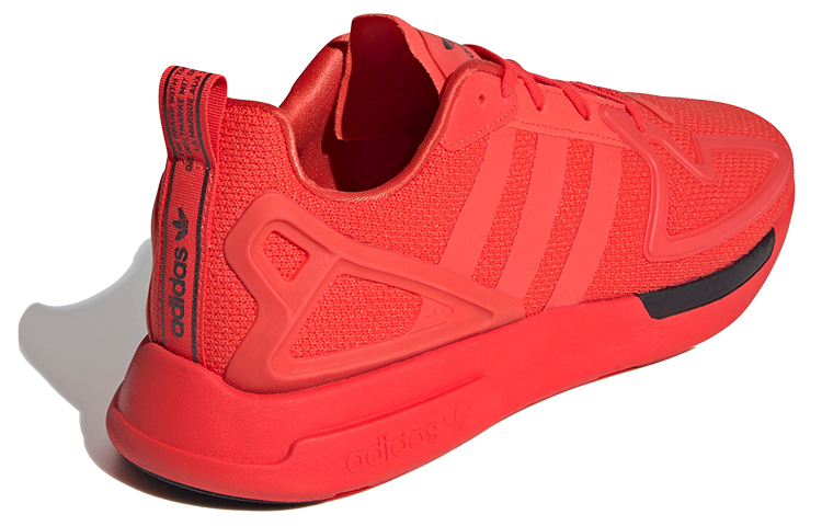 Кроссовки adidas originals ZX 2K Flux (красные) — Красный — фото 4