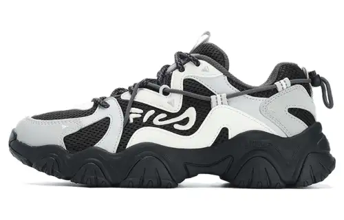 FILA Fluid 4 Sneakers 'Black Grey White' Women's