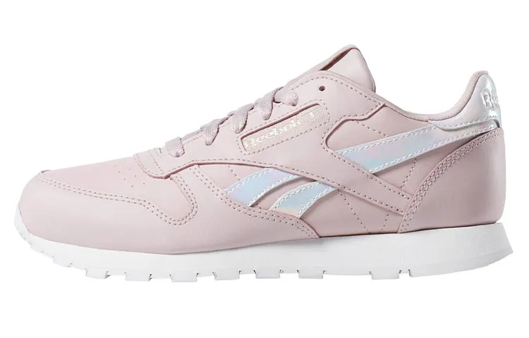 Reebok Classic Leather Low Running Shoes Pink Women's