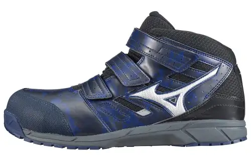 Mizuno Almighty Ls Mid Cut Type Comfortable And Trendy Mid top Casual Shoes Unisex Blue Black