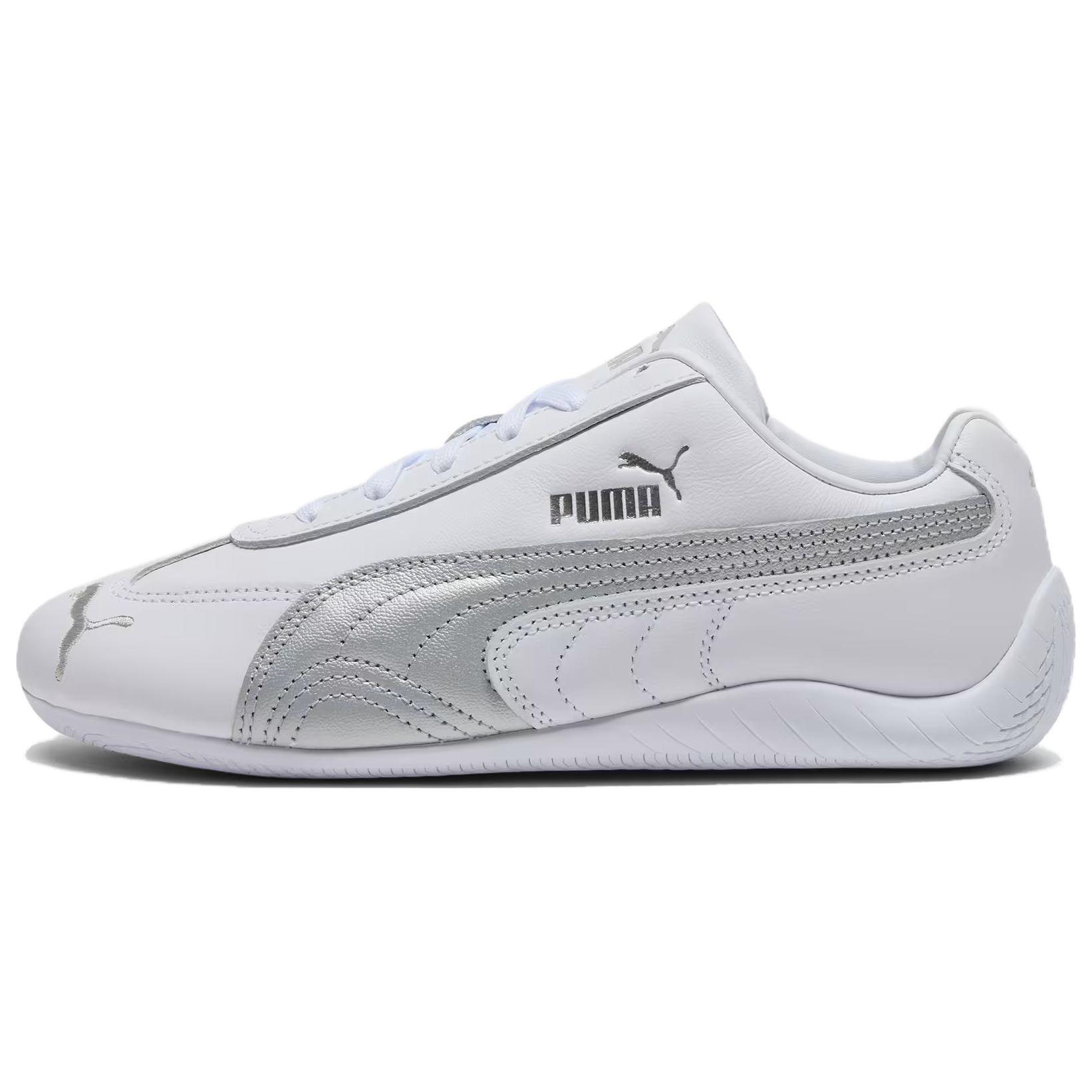 PUMA Speedcat Collection Low top Casual Shoes Women's White Silver
