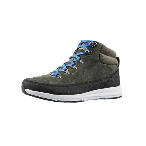 THE NORTH FACE Wear resistant And Lightweight Mid top Casual Shoes Men's Green