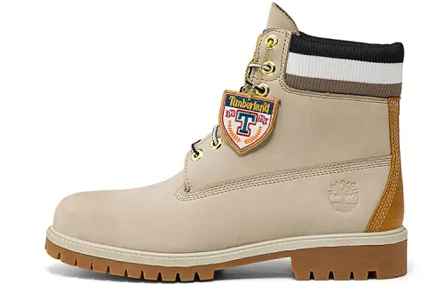 Timberland 6 Inch Heritage Cupsole Boots 'Beige Nubuck With Black'