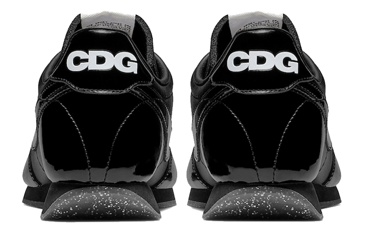 Кеды COMME DES GARCONS SHIRT x Nike Night Track (черные) — фото 5