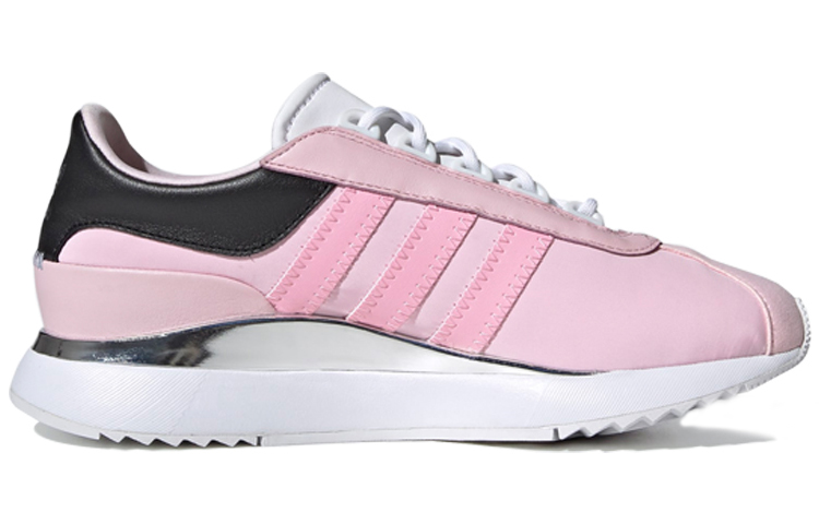 Женские кроссовки adidas originals SL (черно-розовые) — фото 2