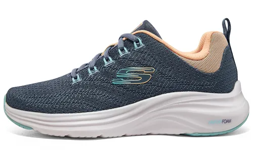 Skechers Vapor Foam Cloud Trail Mesh, Textile Low top Casual Shoes Women's Blue White