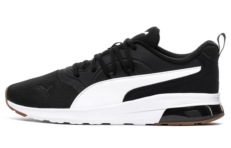 PUMA Electron Casual Shoes Men's Low Top Black/White