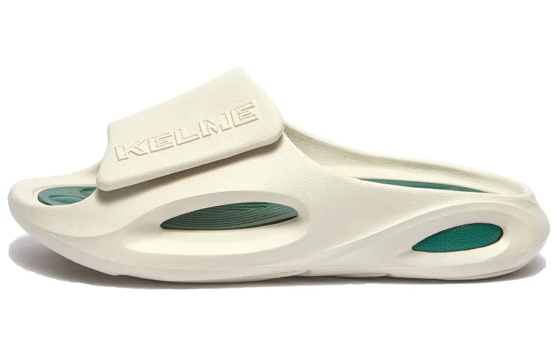 KELME EVA Slip Resistant Slide Slippers Unisex Ecru