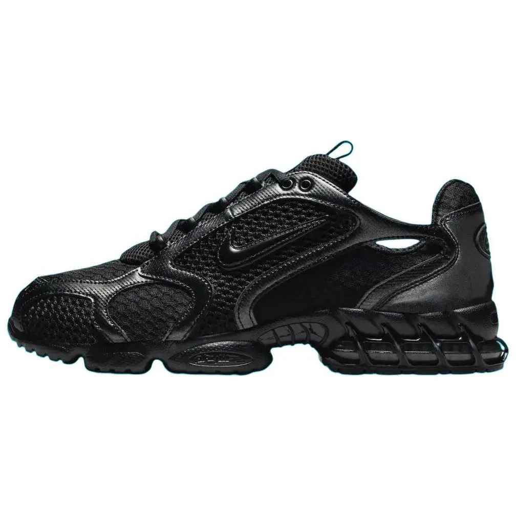 Nike Air Zoom Spiridon Cage 2 Comfortable Low top Casual Shoes Men's Black