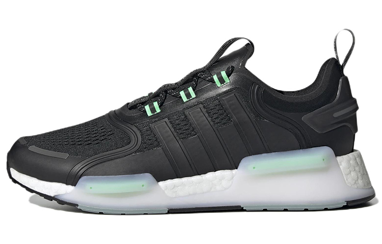 Кроссовки adidas adidas originals NMD_V3 TPU (черно-зеленые)