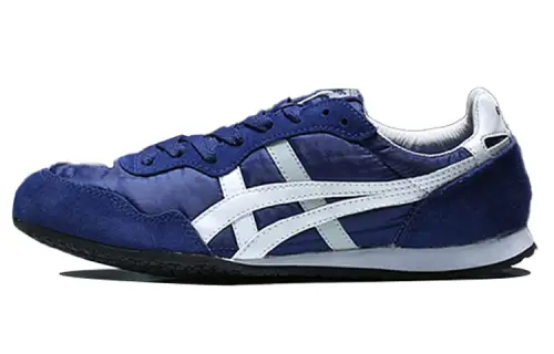 Onitsuka Tiger Ultimate 81 Cushioning Slip Resistant Abrasion Resistant Low top Casual Shoes Unisex Blue White