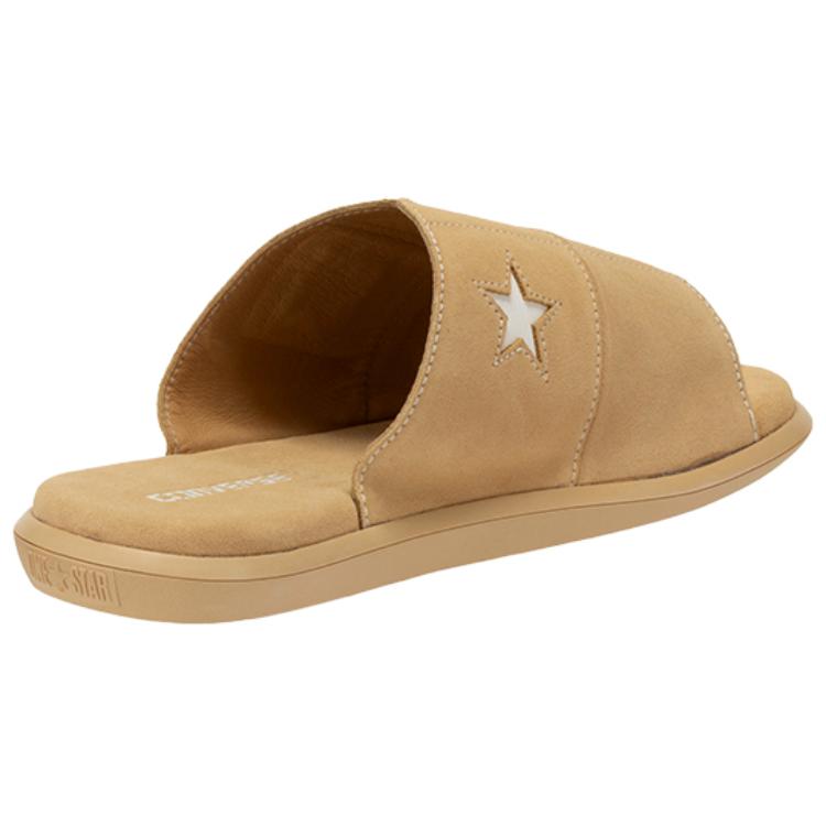Шлепанцы Converse One Star (коричневые) — фото 3