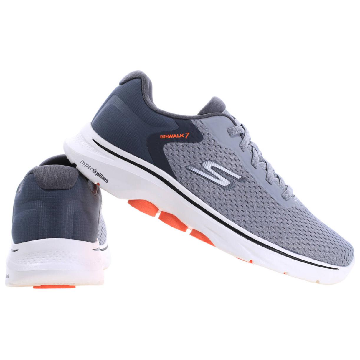 Skechers GO WALK 7 Low top Casual Shoes Men’s Gray