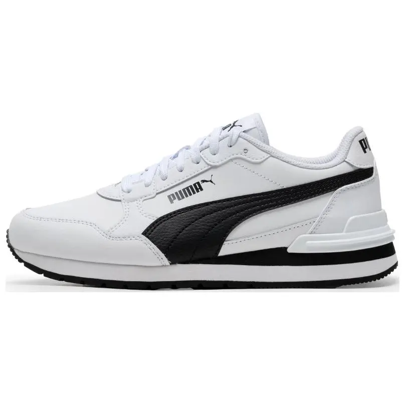 PUMA St Runner Low top Casual Shoes Unisex White Black
