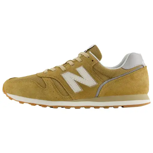 New Balance NB 373 Cushioning Abrasion Resistant Cushioning, Wear Resistant Low top Casual Shoes Men's Yellow