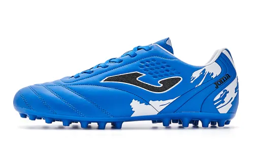 Joma Aguila MG Multi Ground Synthetic Leather Abrasion Resistant Abrasion Resistant Soccer Shoes Men's Blue