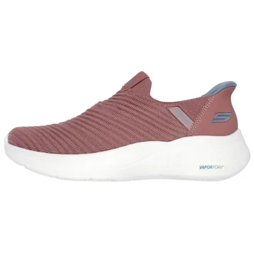 Skechers Bob's Mesh, Textile Low top Casual Shoes Women's Rose Red