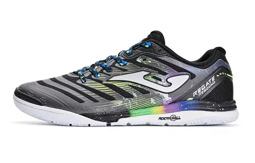Joma Slip Resistant Abrasion Resistant Soccer Shoes Men's Black