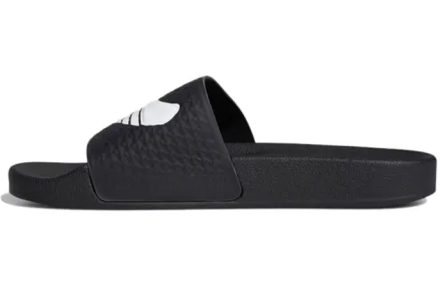 Shmoofoil Slides Adidas Originals 'Black White'