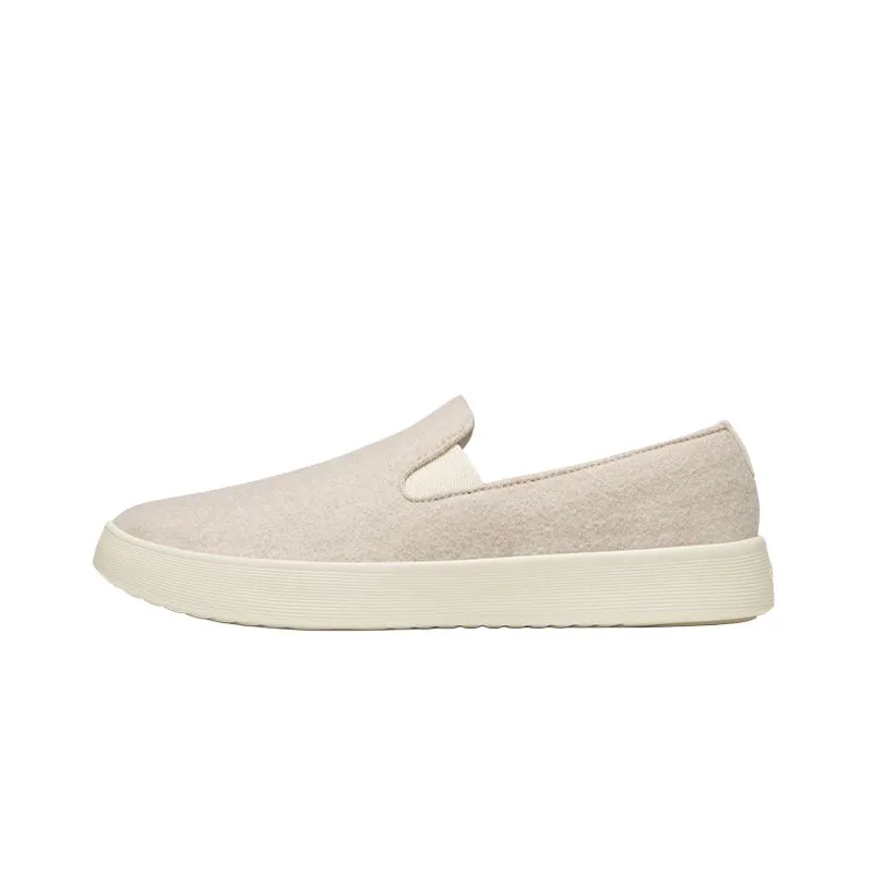Allbirds Wool Cruiser Slip On Lightweight Low top Casual Shoes Men's Beige Yellow