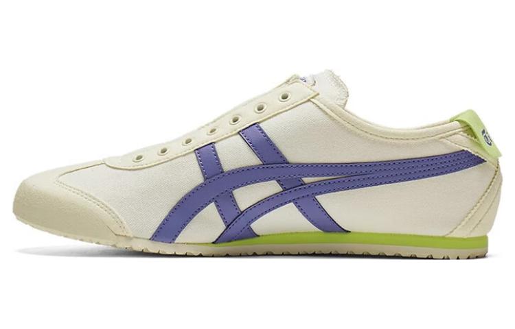 Кеды Onitsuka MEXICO 66 Slip-on (бежево-синие)