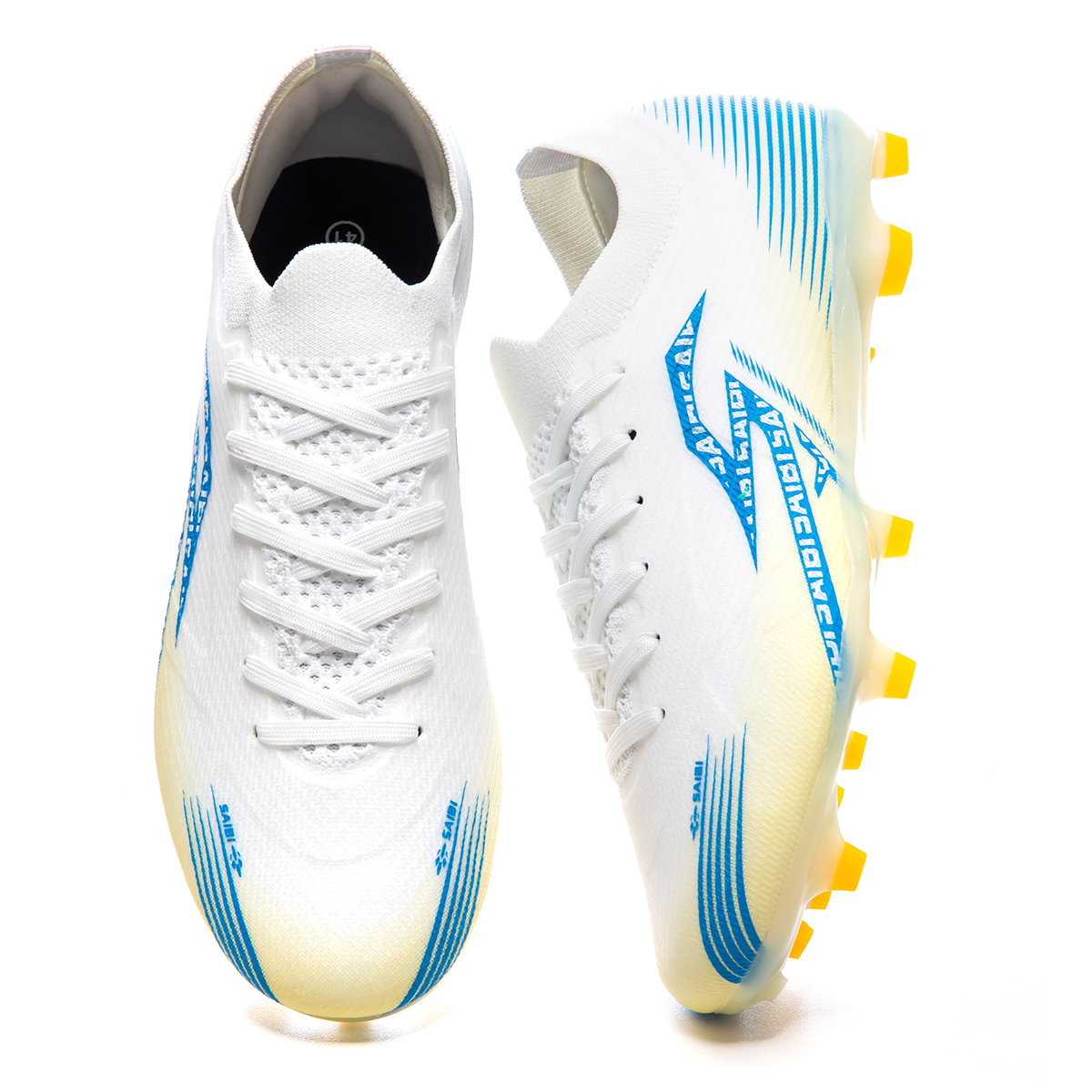 Saibi AG Artificial Ground FG Firm Ground Fabric Soccer Shoes Unisex
